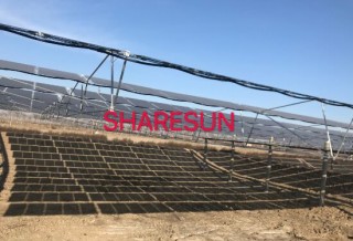 Farmland solar mounting